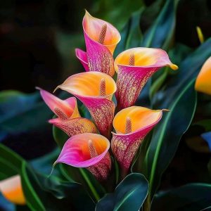 Калла Оникс купить по цене от 450р. в интернет-магазине «Посадика» с доставкой почтой в в Самаре и по всей России – [изображение №1].